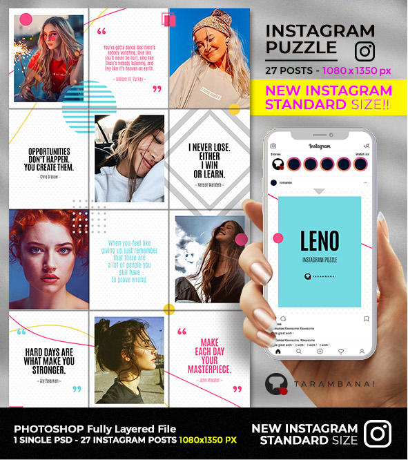 LENO - Feed Puzzle para Instagram