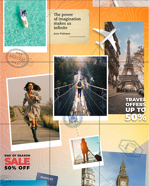 LOOKTRIP - Feed Puzzle para Instagram - Imagen 4