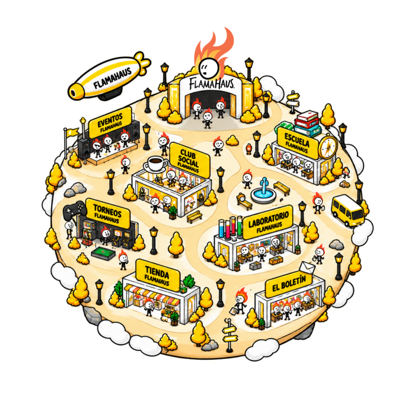Visita guiada virtual - Comunidad FlamaHaus