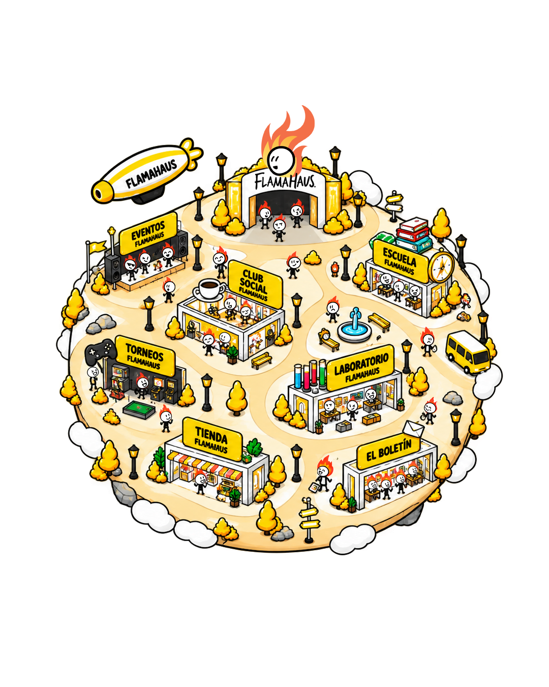 Visita guiada virtual - Comunidad FlamaHaus
